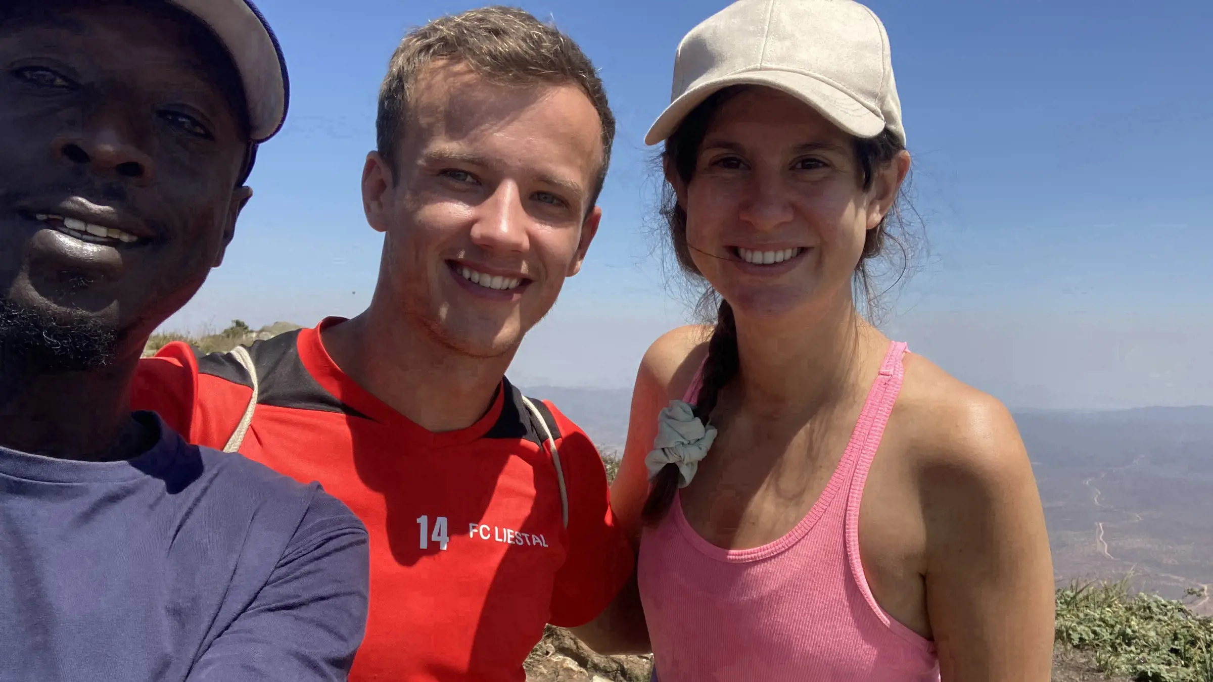 Auf dem Gipfel angekommen